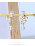 3-6mm Bun Freshwater Pearl Earrings