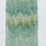 Natural Multicolor Amazonite Round Faceted Beads 3mm 4mm 6mm