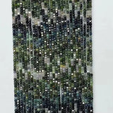 3mm Tourmaline Square Faceted Beads for Jewelry Making