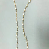 4mm Freshwater Pearl Necklace 14KGP Accessories