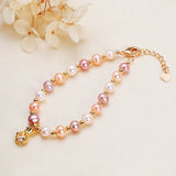 5.5-6mm Multicolor Freshwater Pearl Bracelet