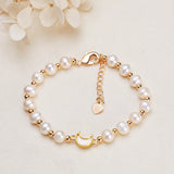 Multicolor Freshwater Pearl Bracelet 18KGP Accessories