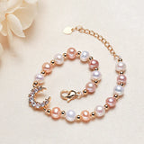 5-6mm Multicolor Freshwater Pearl Bracelet