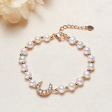 5-6mm Multicolor Freshwater Pearl Bracelet