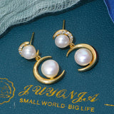 6-6.5mm & 8-8.5mm Freshwater Pearl Stud Earrings