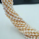 AAAA Baroque and Pink Freshwater Pearl Beads 39-40cm