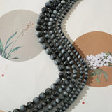 Natural 6mm-12mm Round Eagle Eye Beads for Jewelry Making