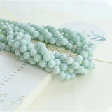 6-12mm Round Emerald Beads for Jewelry Making
