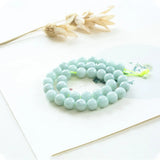 6-12mm Round Emerald Beads for Jewelry Making