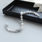 Cloudy Quartz Faceted Beads 6mm 8mm 10mm for Jewelry Making