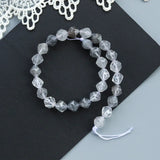 Cloudy Quartz Faceted Beads 6mm 8mm 10mm for Jewelry Making