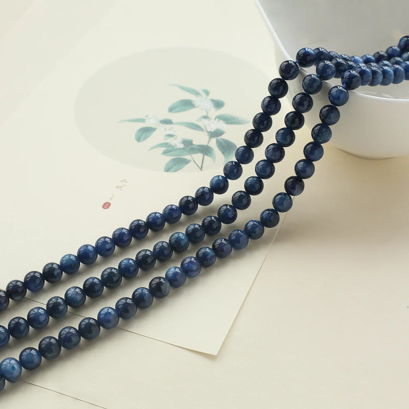 Natural Papagoite Round Beads 6mm 8mm 10mm 37.8-39cm