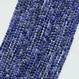 6mm Sodalite Faceted Beads for Jewelry Making