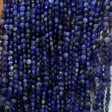 6mm Sodalite Faceted Beads for Jewelry Making