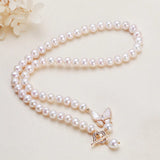 7mm Freshwater Pearl Choker Necklace with 18KGP Clasp