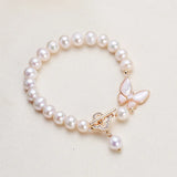 7mm Freshwater Pearl Choker Necklace with 18KGP Clasp