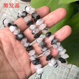 Natural Gemstone Pink Quartz Tiger Eye Lapiz Aquamarine Baroque Beads
