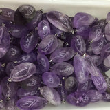 Natural Amethyst Pendant for Necklace Making