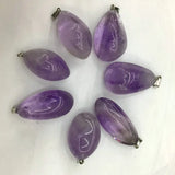 Natural Amethyst Pendant for Necklace Making