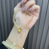 Natural Citrine S925 Bracelet