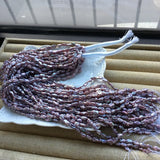 Natural Purple Biwa Keshi Freshwater Pearl Beads 4-5mm 5-6mm for Jewelry Making