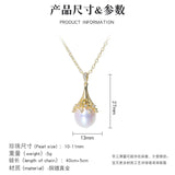 10-11mm Freshwater Pearl Necklace & Earrings Set