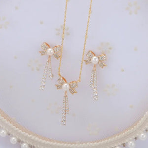 5-5.5mm Freshwater Pearl Necklace Set