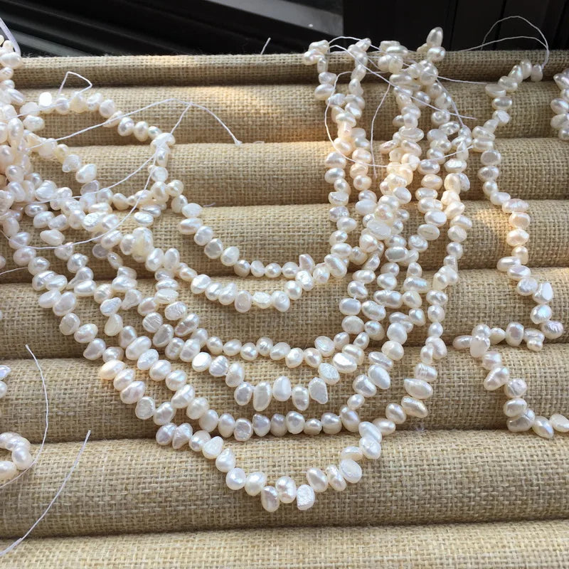 Baroque Pearl Beads 5-6mm for Jewelry Making