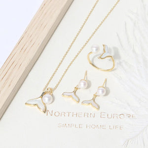 5-7mm AAAA Freshwater Pearl Necklace Set