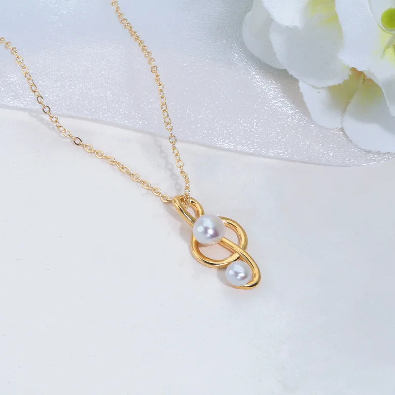 5-7mm Round Freshwater Pearl Necklace and Stud Earrings Set