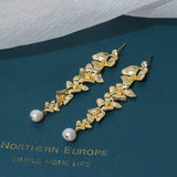 Baroque Freshwater Pearl Necklace and Earrings Set
