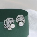 6-7mm Freshwater Pearl Necklace Ring Earrings Set