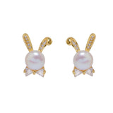 7-7.5mm Freshwater Pearl S925 Silver Earrings