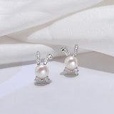 7-7.5mm Freshwater Pearl S925 Silver Earrings