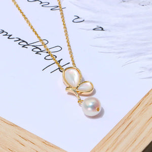 Freshwater Pearl Necklace, Ring & Earrings Set