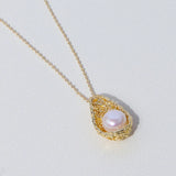 7-8mm Freshwater Pearl Necklace & Earrings Set