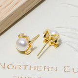 Freshwater Pearl Necklace and Earrings Set