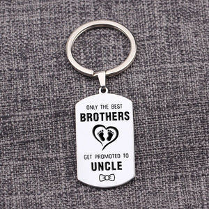 Uncle Keychain Key Ring Car Keytags for Uncle Brothers