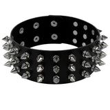 Idopy Faux Leather Choker Punk Rivets Gothic Buckle Necklaces