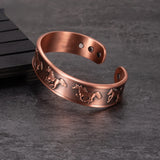 Adjustable Copper Magnetic Bracelet for Men 15.5MM Wide