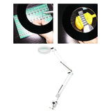 LED Magnifier with Swivel Arm for Nails, Jewelry, Watches