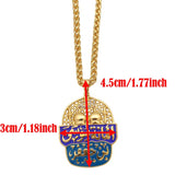 Imam Musa bin Jafar Kazim Pendant Necklace