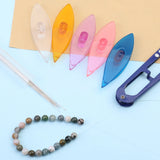 12 Pcs Tatting Shuttle Kit & Beaded Needle Sewing Accessories