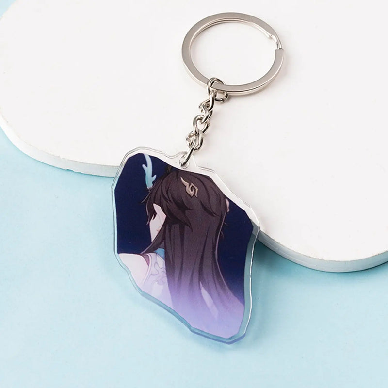 Imbibitor Lunae Life Seat Anime KeyChain Honkai Star Rail Men Key Chain