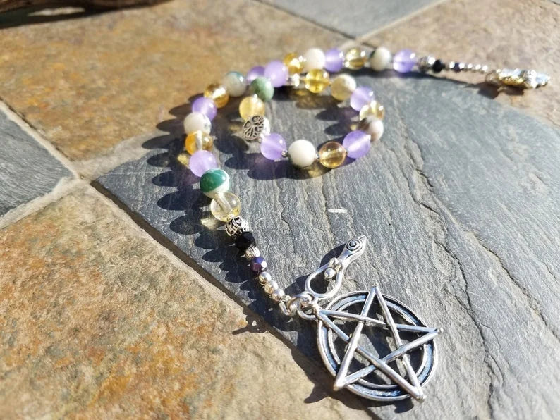 Imbolc Blessings Pagan Prayer Beads