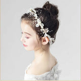 Bridal Flower Wreath Headband Wedding Hair Jewelry