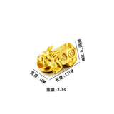 17mm Vietnam Sand Pixiu Beads DIY Lucky Bracelet Necklace Accessory