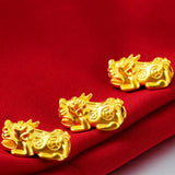 17mm Vietnam Sand Pixiu Beads DIY Lucky Bracelet Necklace Accessory