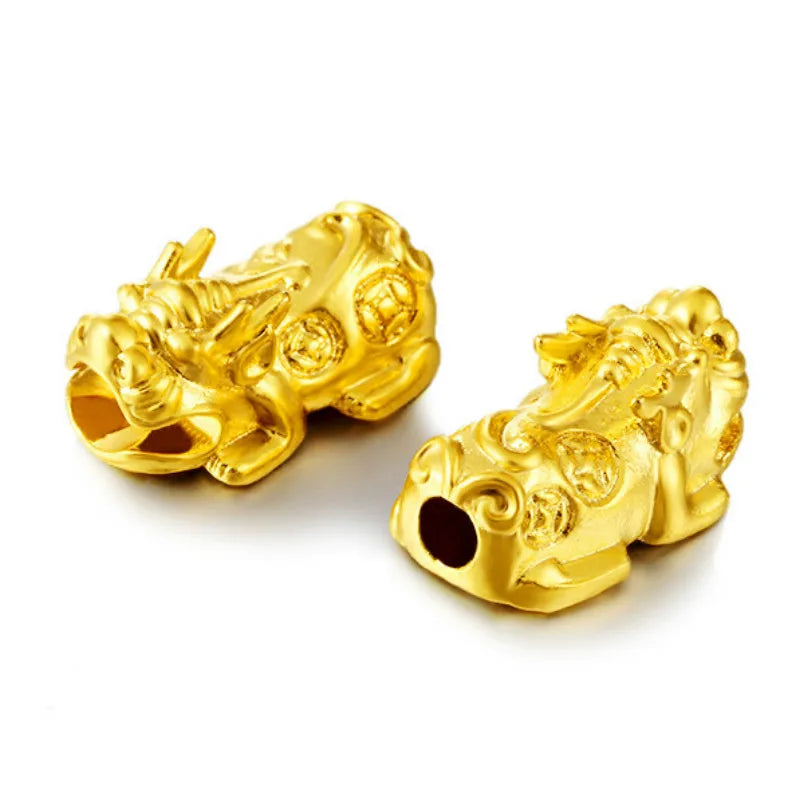 17mm Vietnam Sand Pixiu Beads DIY Lucky Bracelet Necklace Accessory
