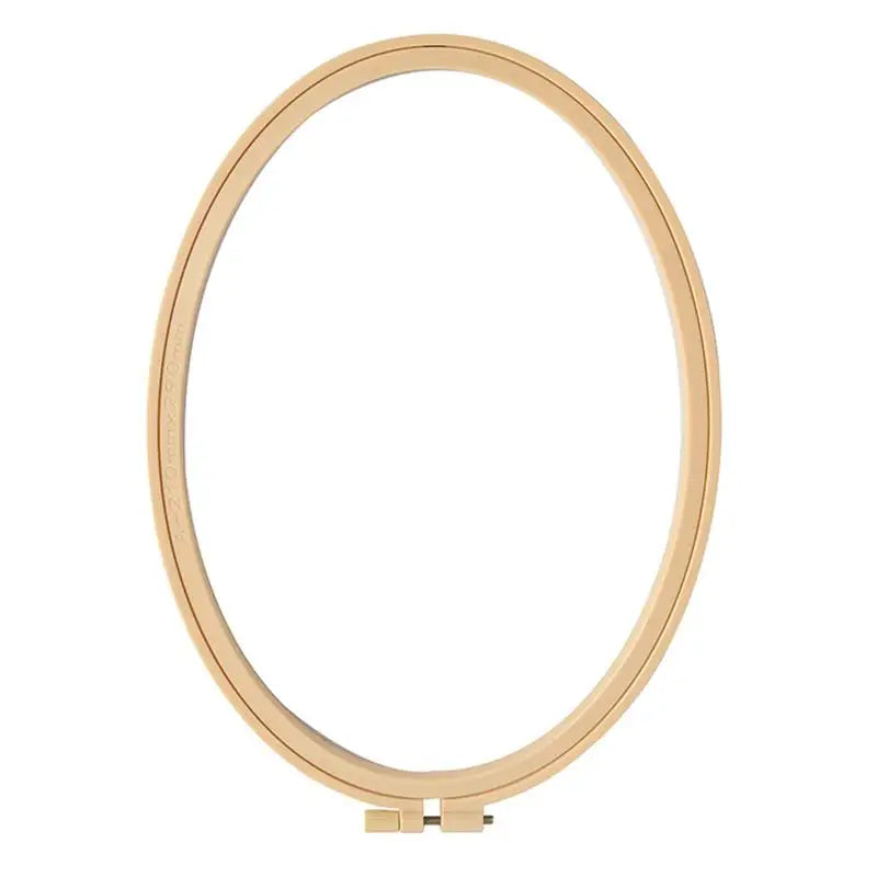 Bamboo Plastic Embroidery Hoops Frame for DIY Cross Stitch